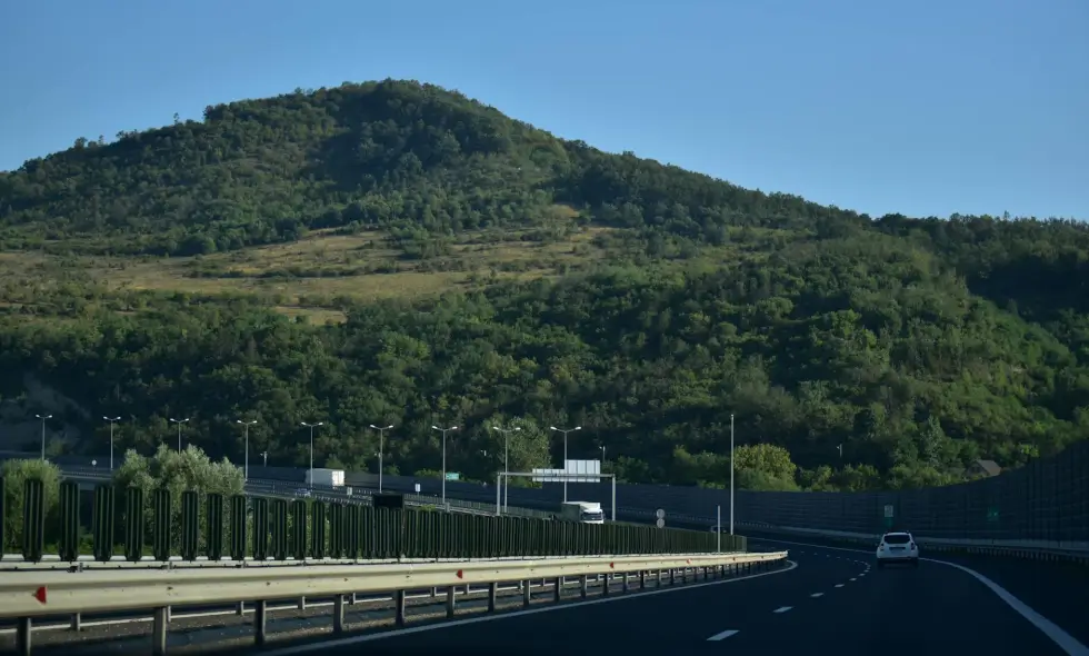 Romania's motorway network in 2025